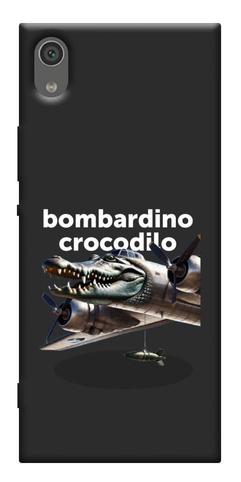 Чехол Bombardino Crocodilo volante для Sony Xperia XA1