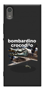 Чехол Bombardino Crocodilo volante для Sony Xperia XA1
