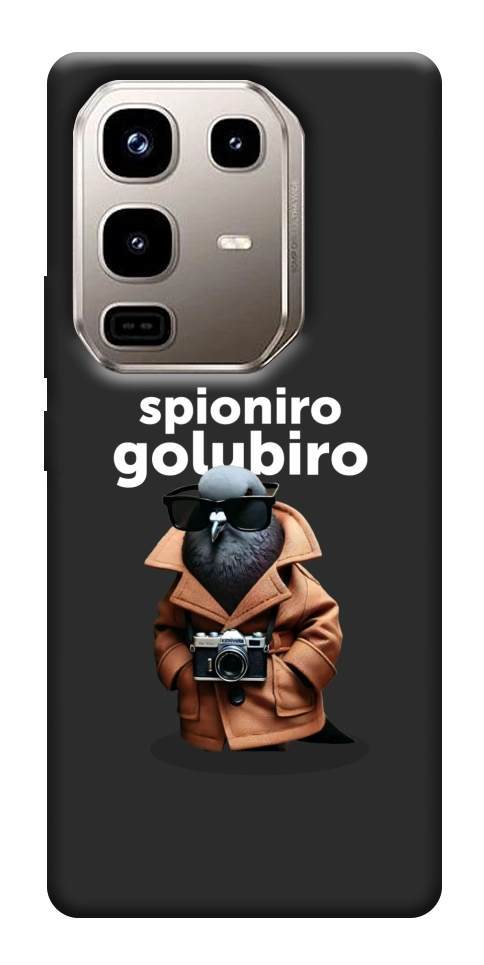Чехол Spioniro Golubiro Segreto для Infinix Note 50 Pro 4G