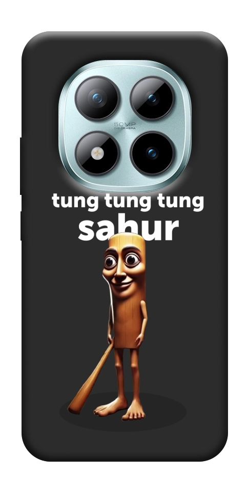 Чехол Tung Tung Tung Sahur Tamburo для Xiaomi Redmi Note 15 Pro+ 5G