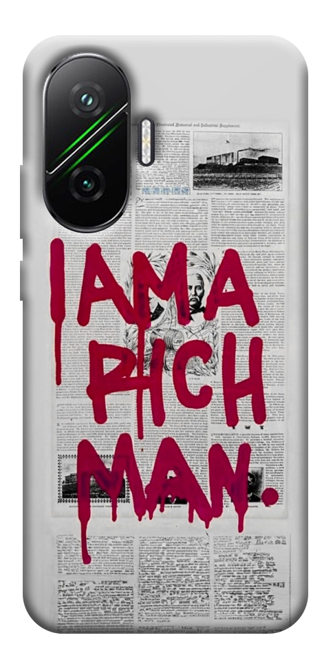 Чехол Mom I am a rich man для Xiaomi Poco F7