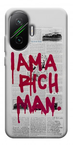 Чехол Mom I am a rich man для Xiaomi Poco F7