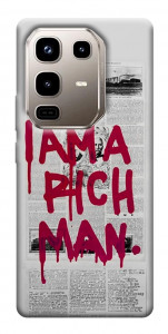 Чехол Mom I am a rich man для Infinix Note 50 Pro 4G