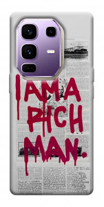 Чехол Mom I am a rich man для Infinix Note 50 Pro+