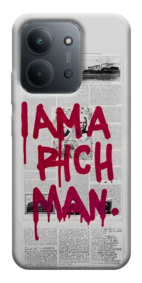Чохол Mom I am a rich man для Xiaomi Redmi 15C (Europe version)