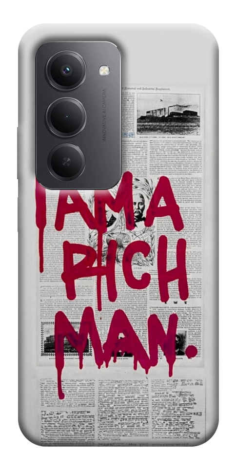 Чохол Mom I am a rich man для Xiaomi Redmi 15 (Europe version)