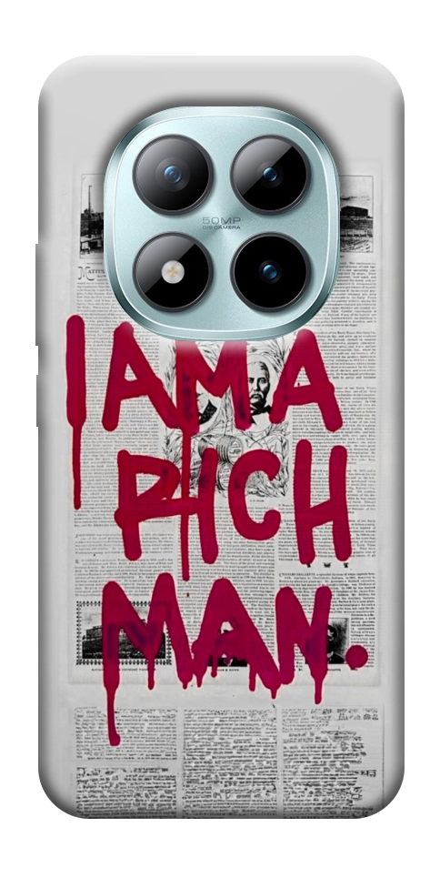 Чехол Mom I am a rich man для Xiaomi Redmi Note 15 Pro+ 5G