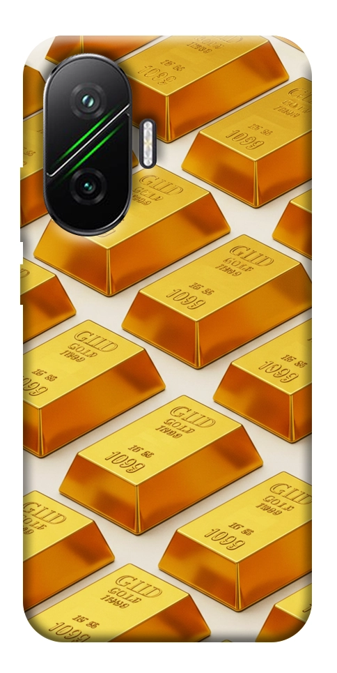 Чехол Gold bars для Xiaomi Poco F7