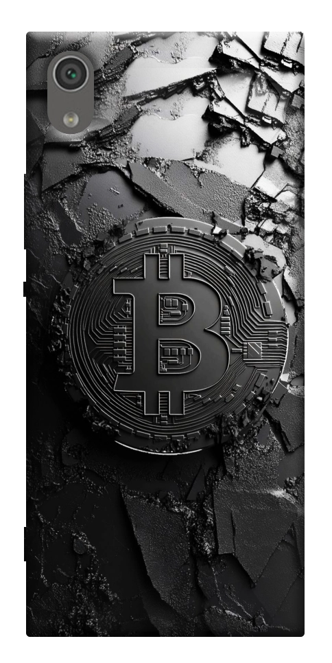 Чехол Dark bitcoin для Sony Xperia XA1