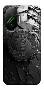 Чехол Dark bitcoin для Xiaomi Poco F7