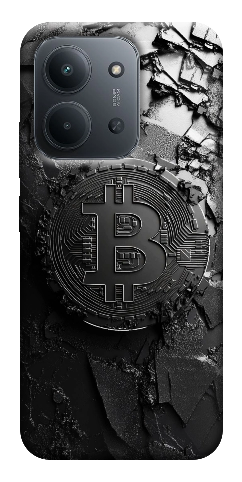 Чохол Dark bitcoin для Xiaomi Redmi 15C (Europe version)