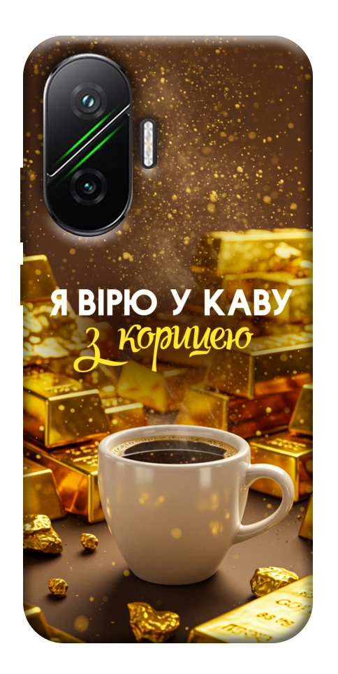 Чехол Верю в кофе для Xiaomi Poco F7
