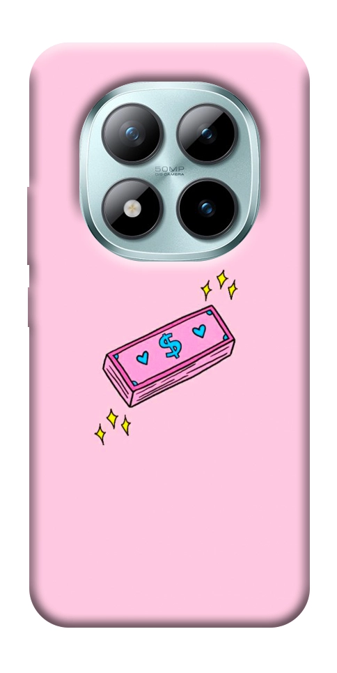 Чехол Simple pink money для Xiaomi Redmi Note 15 Pro 5G