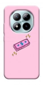 Чехол Simple pink money для Xiaomi Redmi Note 15 Pro 5G