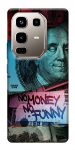 Чехол No money no funny для Infinix Note 50 Pro 4G