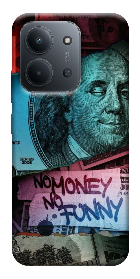 Чохол No money no funny для Xiaomi Redmi 15C (Europe version)