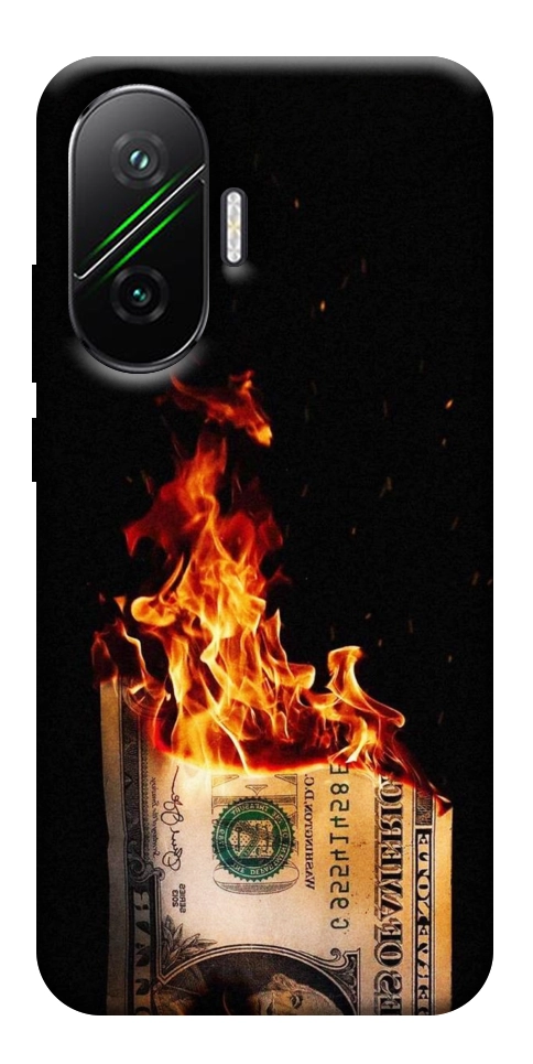 Чехол Money burn для Xiaomi Poco F7