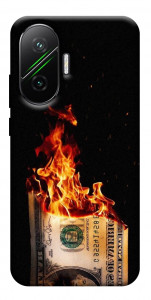 Чехол Money burn для Xiaomi Poco F7