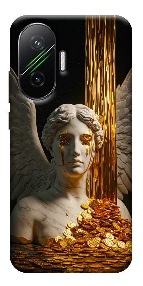 Чехол Gold statue для Xiaomi Poco F7