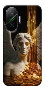 Чехол Gold statue для Xiaomi Poco F7