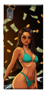 Чехол Money girl для Sony Xperia XA1