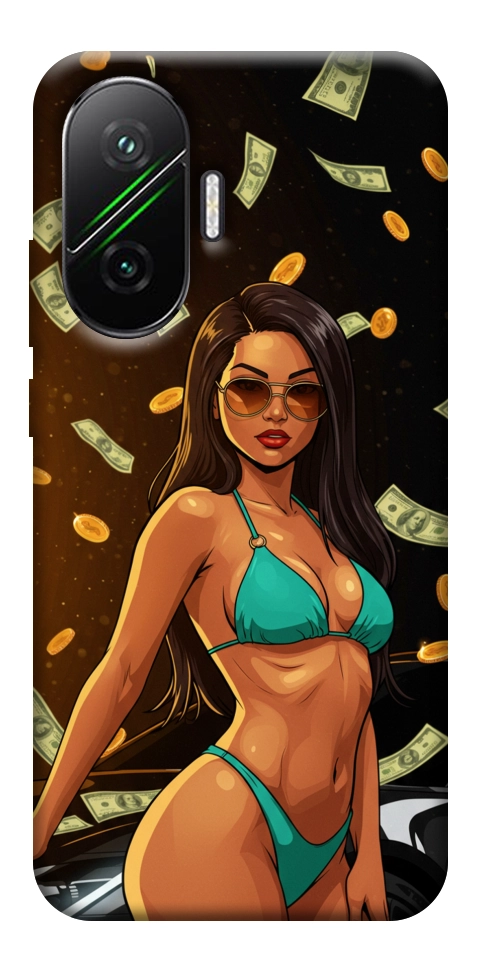 Чехол Money girl для Xiaomi Poco F7