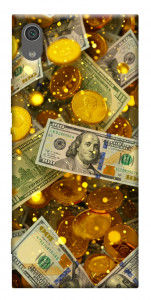 Чехол Gold and dollars для Sony Xperia XA1