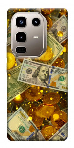 Чохол Gold and dollars для Infinix Note 50 Pro 4G