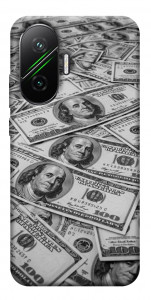 Чехол Dollars background для Xiaomi Poco F7