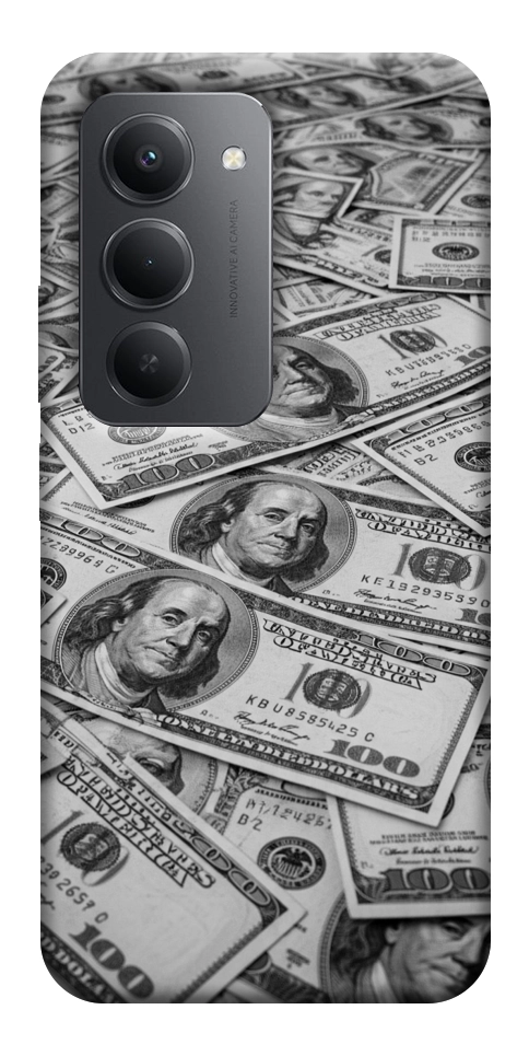 Чохол Dollars background для Xiaomi Redmi 15 (Europe version)