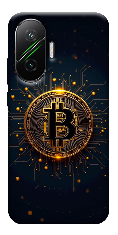 Чехол Bitcoin для Xiaomi Poco F7