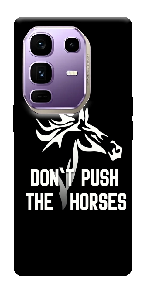 Чехол Dont push the horses для Infinix Note 50 Pro+