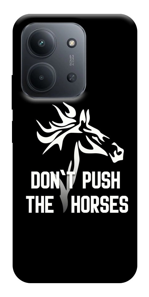 Чохол Dont push the horses для Xiaomi Redmi 15C (Europe version)
