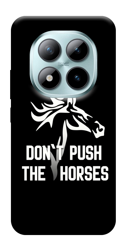 Чехол Dont push the horses для Xiaomi Redmi Note 15 Pro+ 5G