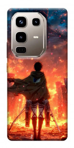 Чохол Attack on titan eren для Infinix Note 50 Pro 4G