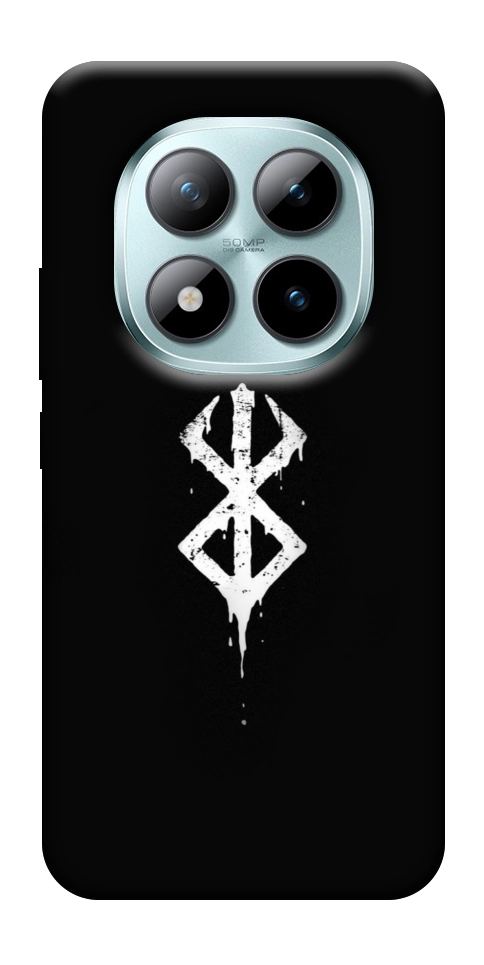 Чехол Berserk logo для Xiaomi Redmi Note 15 Pro 5G