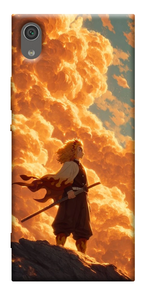 Чехол Demon slayer kyojuro для Sony Xperia XA1