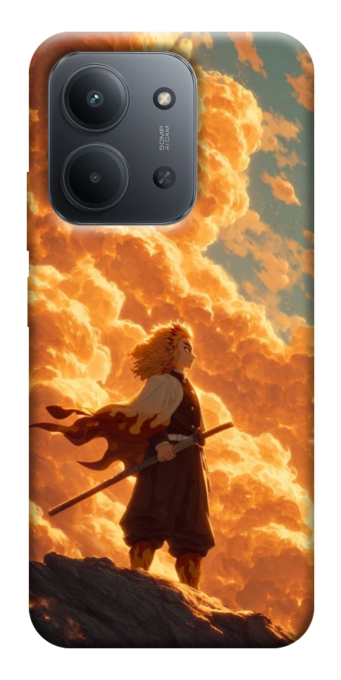 Чохол Demon slayer kyojuro для Xiaomi Redmi 15C (Europe version)