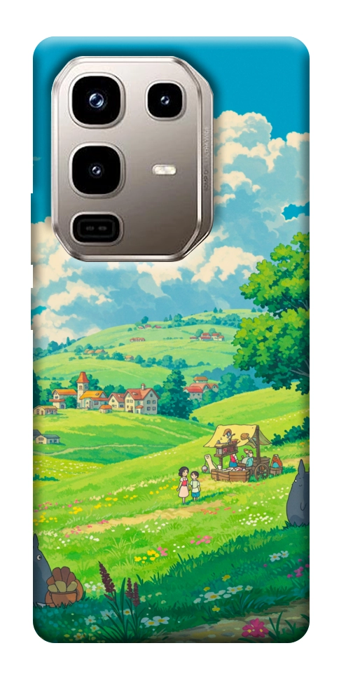 Чохол Miyazaki landscape для Infinix Note 50 Pro 4G