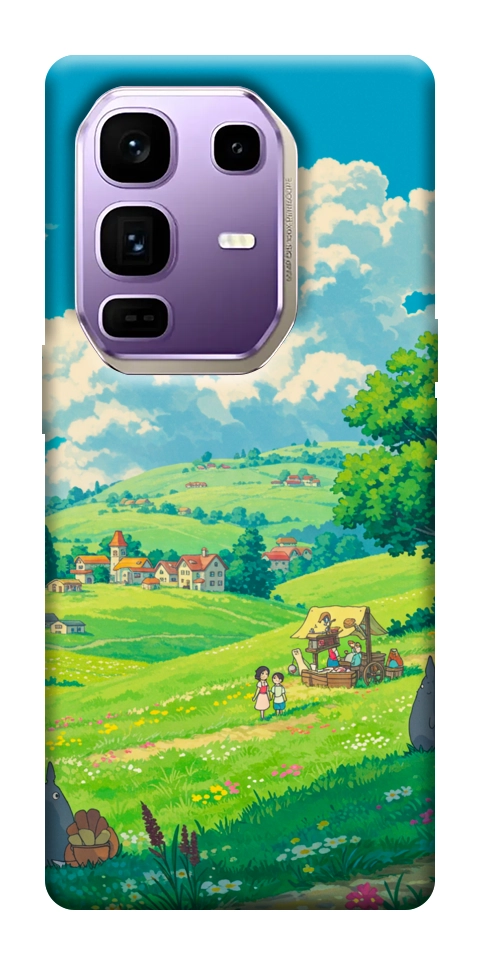 Чохол Miyazaki landscape для Infinix Note 50 Pro+