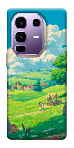 Чохол Miyazaki landscape для Infinix Note 50 Pro+