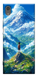 Чехол Mountain landscape для Sony Xperia XA1