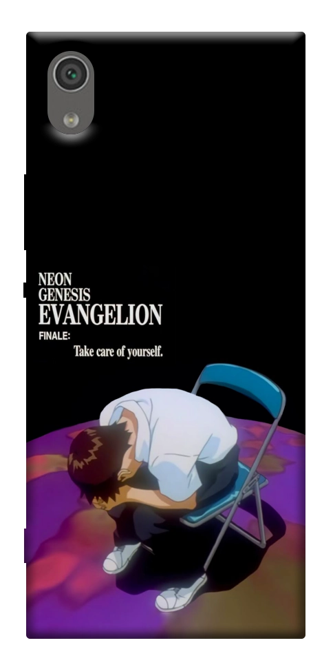 Чехол Shinji sitting in the dark для Sony Xperia XA1