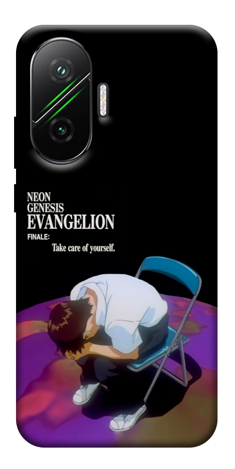 Чехол Shinji sitting in the dark для Xiaomi Poco F7
