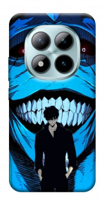 Чехол Solo leveling blue vibe для Xiaomi Redmi Note 15 Pro 5G