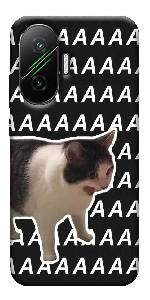 Чехол Сat screaming для Xiaomi Poco F7