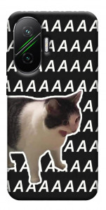 Чехол Сat screaming для Xiaomi Poco F7