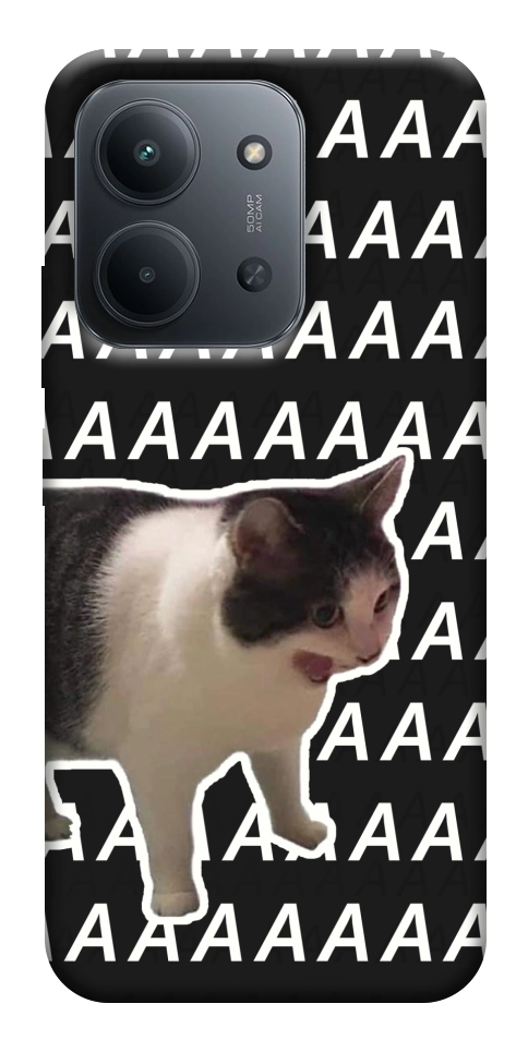 Чохол Сat screaming для Xiaomi Redmi 15C (Europe version)