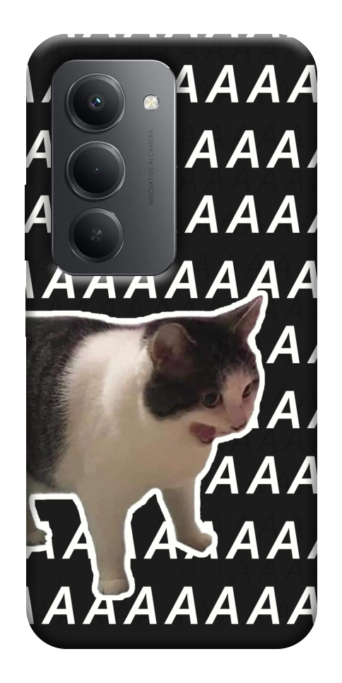 Чохол Сat screaming для Xiaomi Redmi 15 (Europe version)