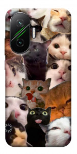 Чехол Сats сollage для Xiaomi Poco F7